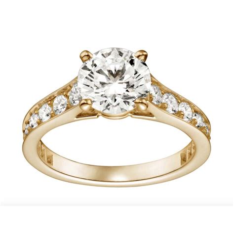 sell cartier engagement ring|cartier engagement rings yellow diamond.